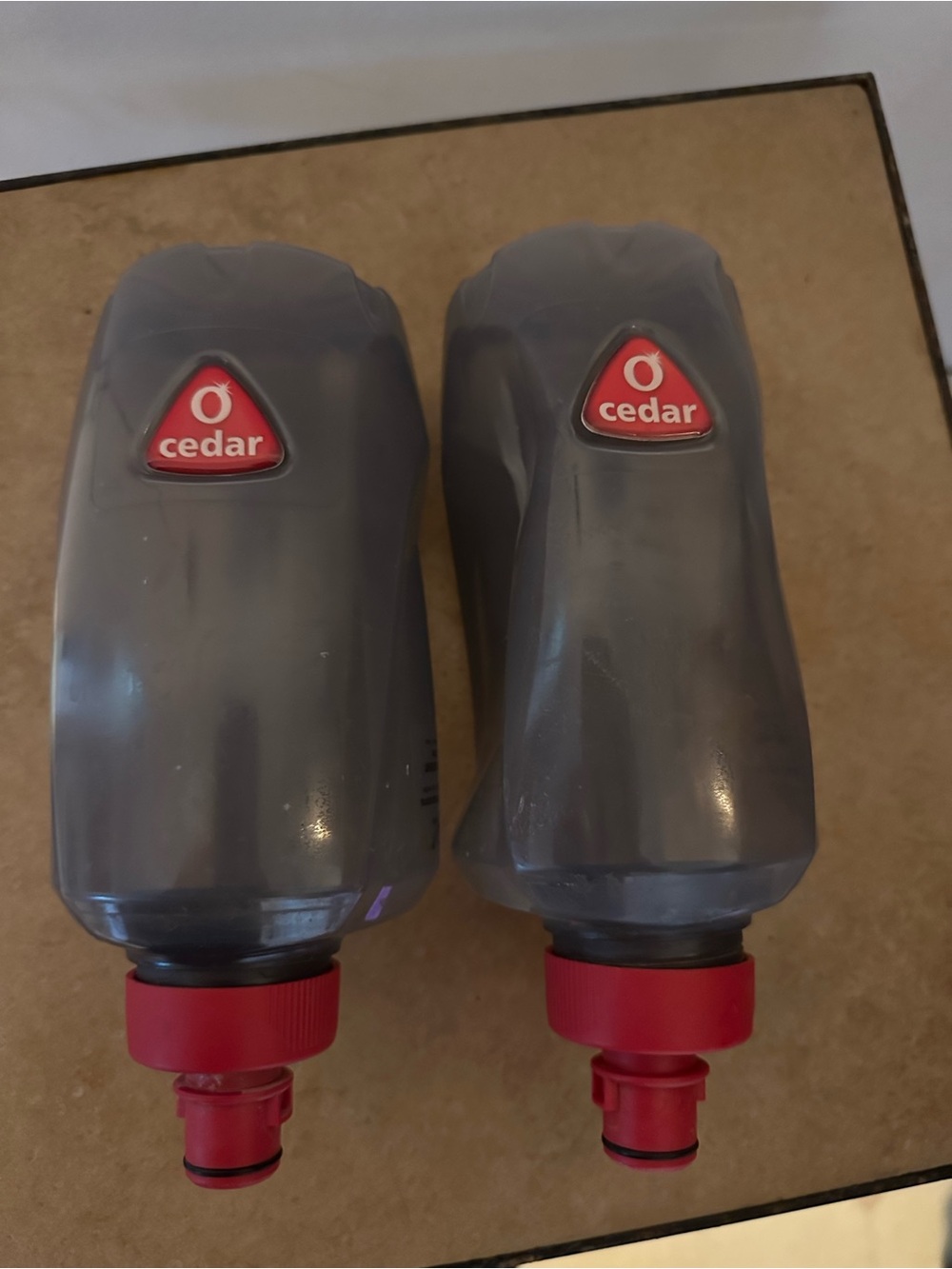 O-Cedar 1st generation Replacement Bottles and microfiber mop heads